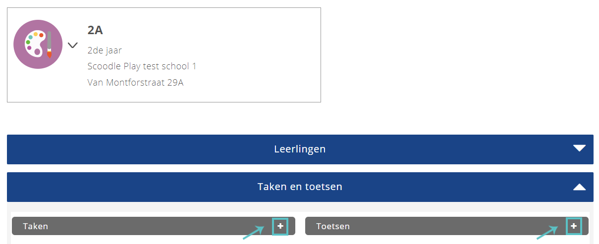 Klas Taak Test Maken